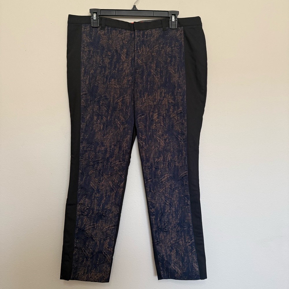 Cartonnier from Anthropologie Jacquard Dress Pants Size 14